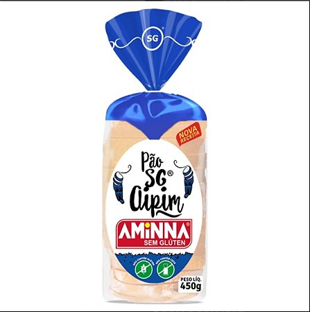Pão SG Aipim Sem Glúten - 450g