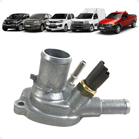 Válvula Termostática Completa Fiat Fire Evo 1.0 / 1.4 8v