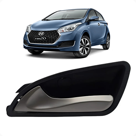 Maçaneta Interna Gatilho Puxador Hyundai HB20 2013 a 2019