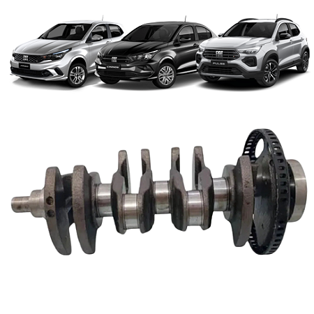 Eixo Virabrequim Fiat Cronos Argo Pulse 1.3 6v