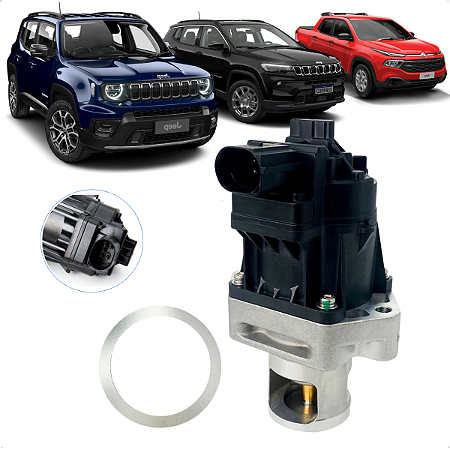 Válvula EGR Fiat Jeep Toro Compass Renegade 2.0 Diesel