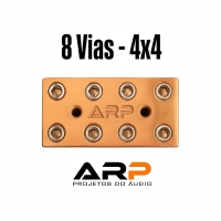BARRAMENTO DE COBRE ARP 8 VIAS - 4X4 PAR