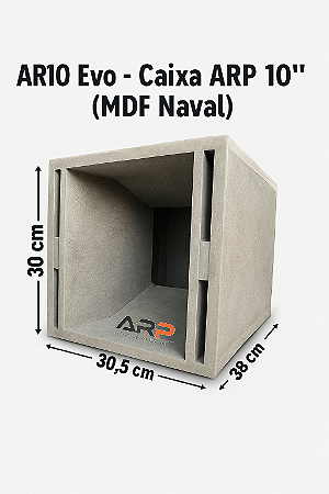Caixa ARP 10'' AR10 Evo Mdf Naval 15mm