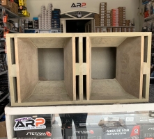 Caixa ARP 10'' AR10 Evo Mdf Naval DUPLA