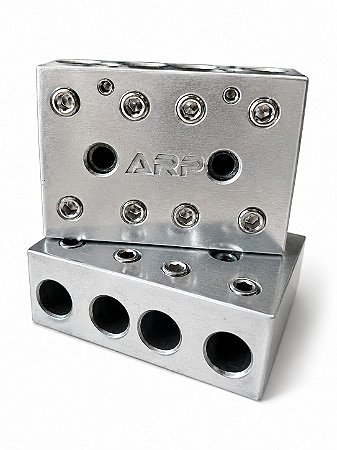 BARRAMENTO DE ALUMINIO ARP - - - - - 8 VIAS - 4X4 (PAR)
