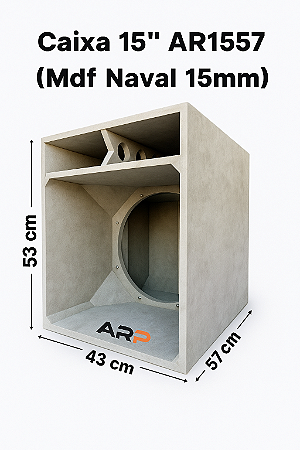 Caixa ARP 15'' AR1557 Mdf Naval
