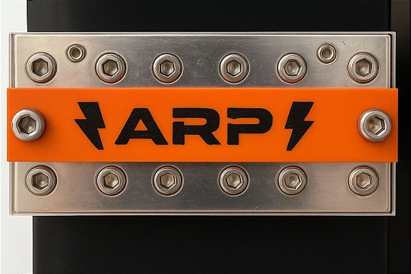 BARRAMENTO ARP C/ LED 12 VIAS - 6x6 PAR ALUMÍNIO