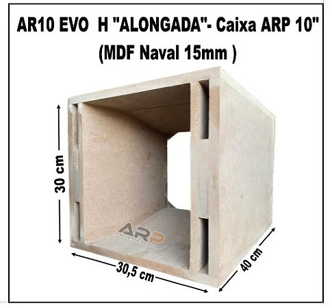 Caixa ARP 10 AR10 EVO eros 550 trio NAVAL 15mm