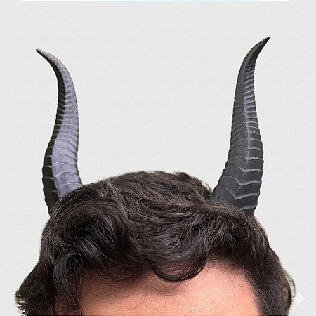 Tiara Malévola Luxo Festa/cosplay/fantasia/aniversário Cor Preto