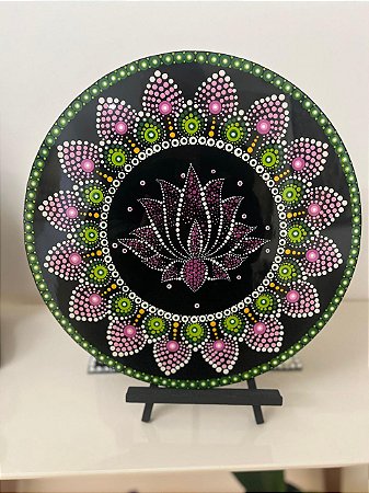 Mandala Flor de Lótus pureza do corpo e da mente, é renascimento, o caminho para a purificação