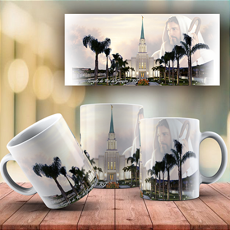 Caneca Personalizada Templo do Rio de Janeiro - RJ