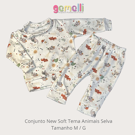 Conjunto de 2 peças New Soft Selva