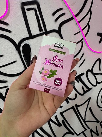 Óleo Natural de Rosa Mosqueta 10ml - 100% Puro