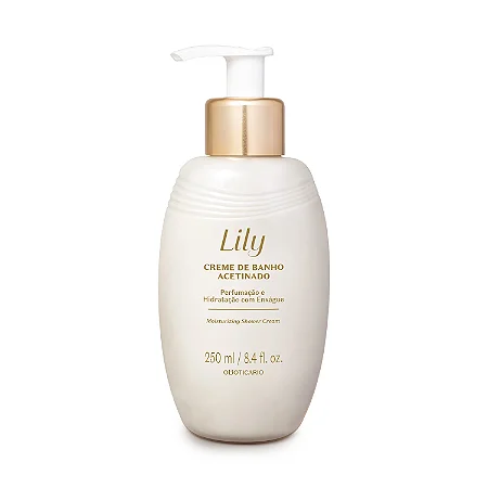 Creme de Banho Acetinado Lily