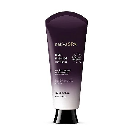 Nativa SPA Uva Merlot - Loção Nutritiva Desodorante