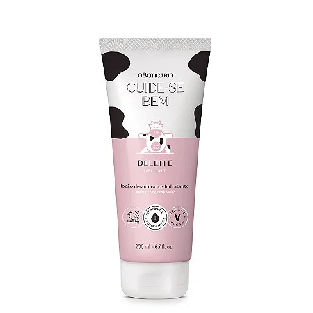 Loção Desodorante Hidratante Deleite Delight - Cuide-se Bem