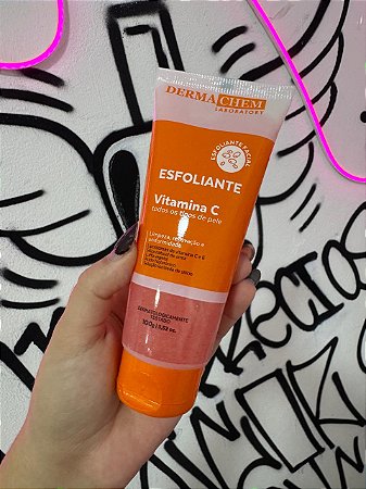 Esfoliante Facial com Vitamina C DermaChem