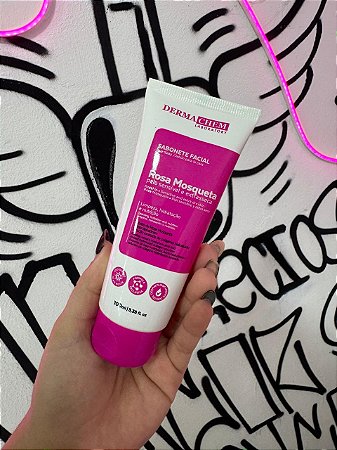 Sabonete Facial Rosa Mosqueta - Derma Chem
