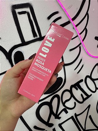 Primer Rosa Mosqueta Love - Hidratação e Suavidade