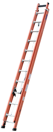 ESCADA COGUMELO FIBRA DE VIDRO EXTENSIVEL EF-19 LARANJA