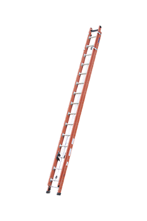 ESCADA COGUMELO FIBRA DE VIDRO EXTENSIVEL EF-27 LARANJA