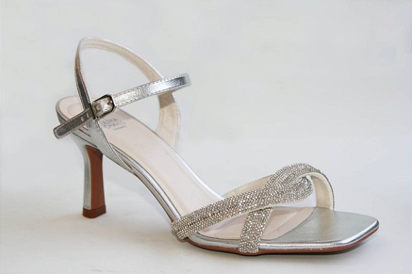 Sandália Olivia Chaves Dv Prata