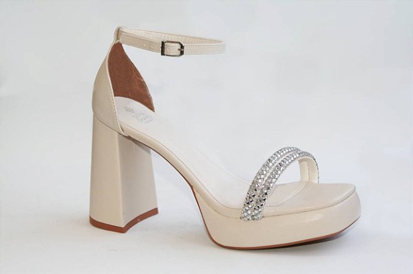 Sandália Olivia Chaves Dv Off White