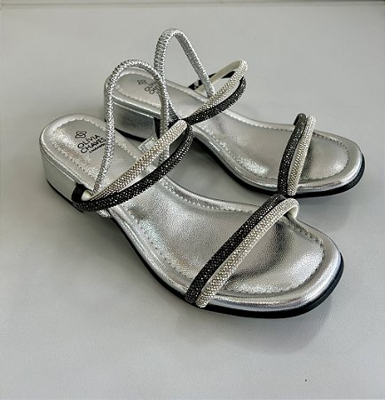 Sandálias Olivia Chaves Dv Prata