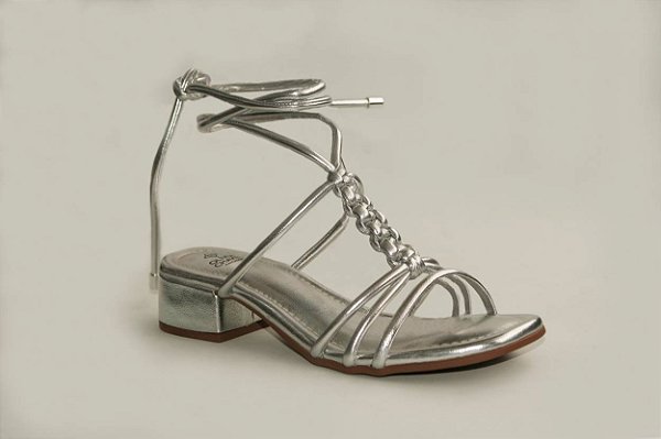 Sandália Olivia Chaves Dv Prata