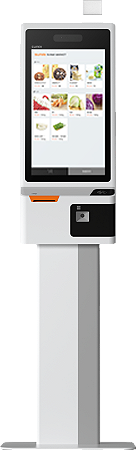 Totem com Base e Pedestal Transire K2 24" Android 7.1 4GB RAM, 16 GB, Imp.80MM Wi-Fi