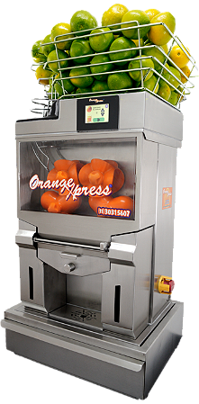 Máquina digital automática com gaveta e raspador