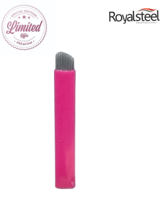 LÂMINA ULTRA BLADE ROYAL STEEL (ANVISA) - EDIÇÃO ESPECIAL TP-D 16 PONTAS 0.15mM PINK