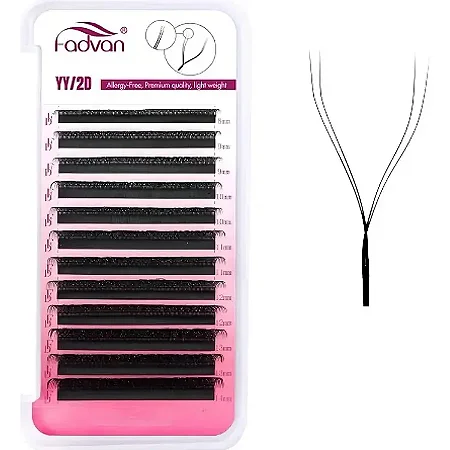 Cílios fadvan YY 0.07 M 8-14mix