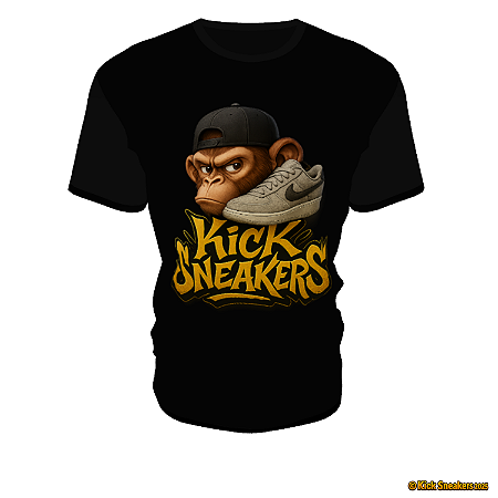 Camiseta Kick Sneakers Mascote Bidu