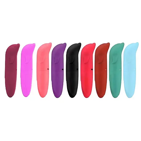 Vibrador Ponto G Formato Golfinho Aveludado