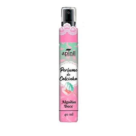Perfume de Calcinha Aromático Algodão Doce 40ml