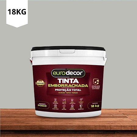 Tinta Emborrachada Fosca Gelo 18kg Euro Decor