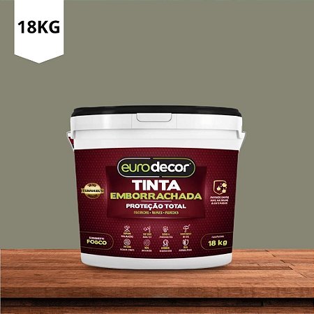 Tinta Emborrachada Fosca Concreto 18kg Euro Decor