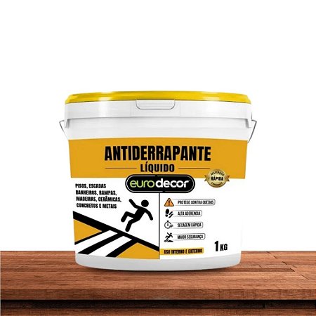 Antiderrapante Líquido para Pisos Eurodecor 1 Kg Incolor