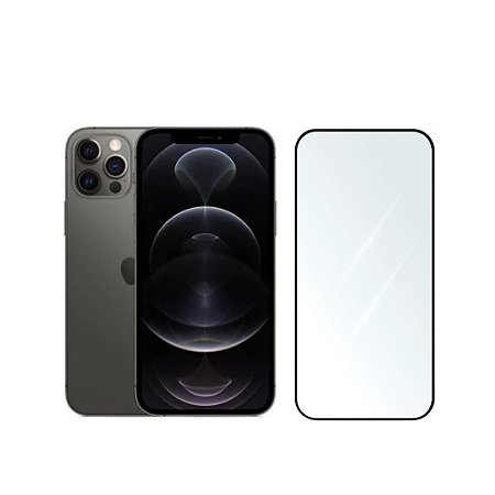 Película 3D Vidro Temperado Para Iphone 12 Pro Max
