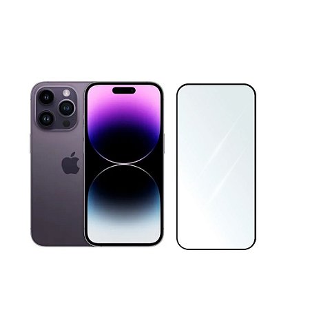 Pelicula 3D Vidro Temperado Para iPhone 14 Pro