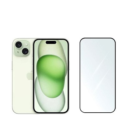 Pelicula 3D Vidro Temperado Para iPhone 15