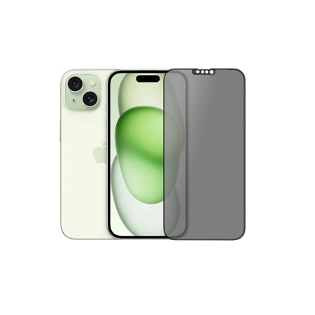 Pelicula 3D Vidro Privacidade Para iPhone 15