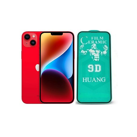 Película Cerâmica 3D Para iPhone 14 Plus