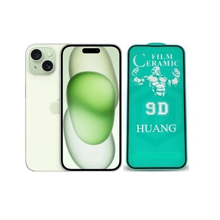Película Cerâmica 3D Para iPhone 15