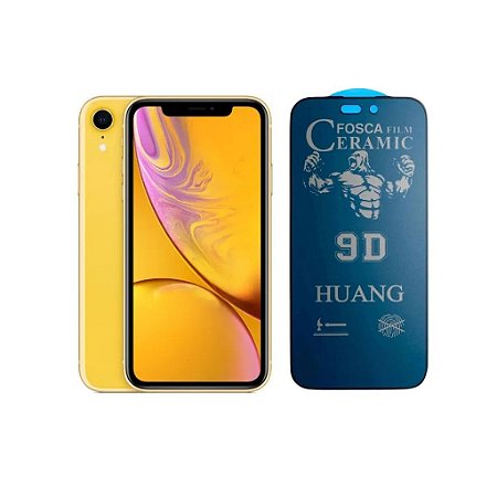 Película Cerâmica Fosca Privacidade Para iPhone XR