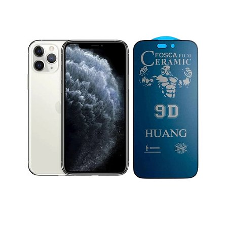 Película Cerâmica Fosca Privacidade Para iPhone 11 Pro