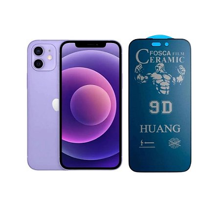 Película Cerâmica Fosca Privacidade Para iPhone 12