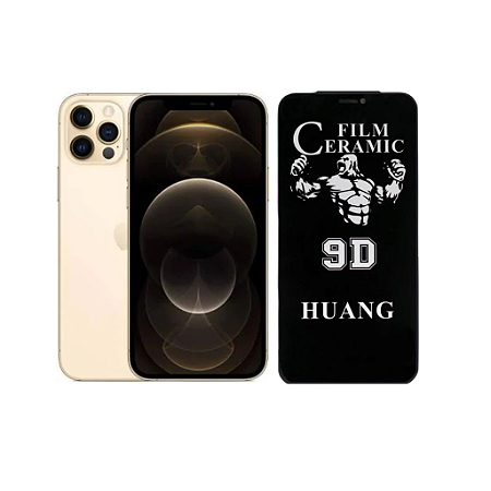 Película Cerâmica Privacidade Para iPhone 12 Pro