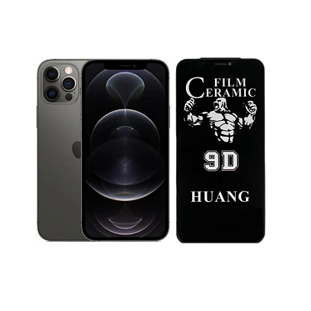 Película Cerâmica Privacidade Para iPhone 12 Pro Max